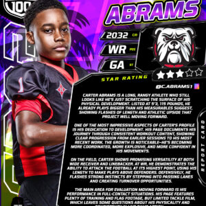 RNRPlayer Spotlight Card